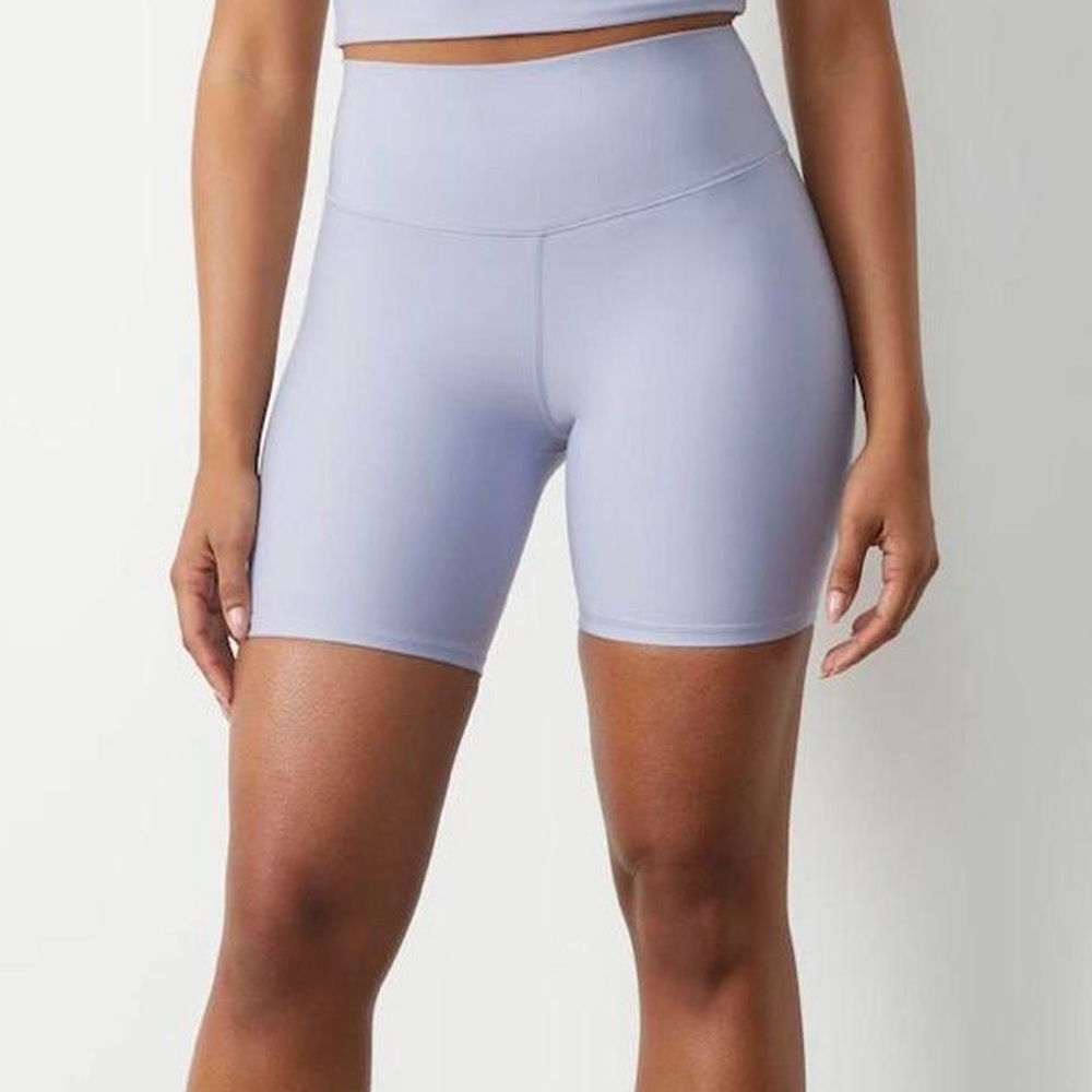 Abercrombie YPB sculptLUX 7 Inch Bike Short in Brisk Mist
